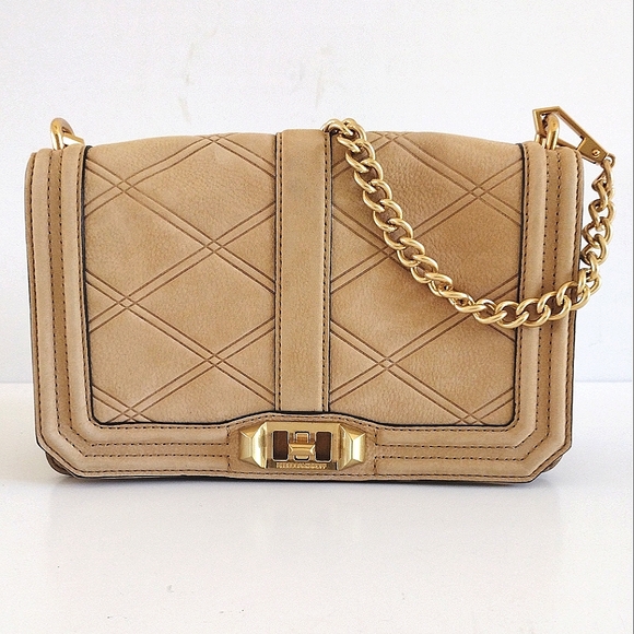 Rebecca Minkoff Handbags - *Rebecca Minkoff Love Crossbody Bag Butter Calf